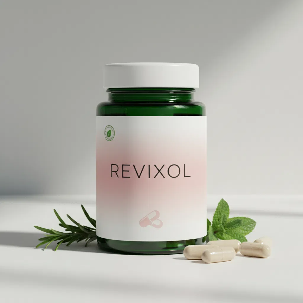 Revixol supplement bottle - magnesium for nervous system support UK